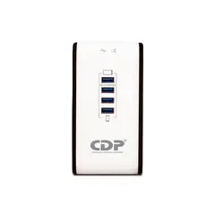 CDP - Regulador de voltaje R2CU-AVR1008i de 1000VA 500W cargador USB
