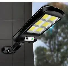 GENERICO - Reflector Solar Recargable con Sensor de Movimiento Led Luz Lampara