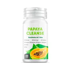 GENERICO - Papaya Cleanse Mejora Sistema Digestivo 20 Capsulas 500mg
