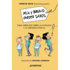 GENERICO - Libro infantil MIA Y BRUNO CRECEN SANOS