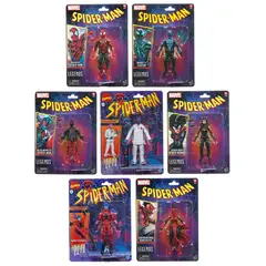 MARVEL - Legends Wave Completa Retro Spiderman Comic