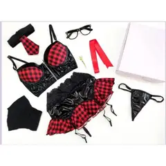 GENERICO - DISFRACES LENCERIA SEXY DE COLEGIALA EN TALLAS S-M-L