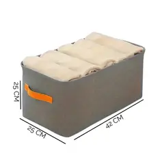 GENERICO - Caja de Almacenamiento Para Armario Pantalones Jeans Camisas 42x28x25