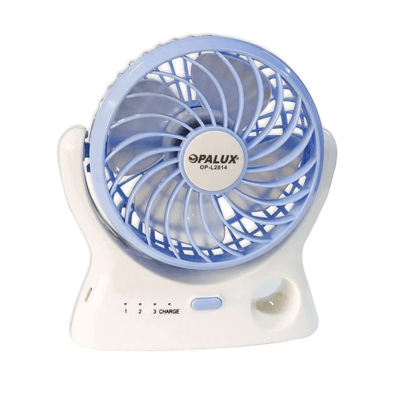 Ventilador Recargable 360° Usb 3 Velocidades