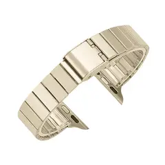 GENERICO - Correa Para Applewatch Y Watch Acero Bambù 42-44-45-49mm Starlight