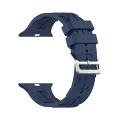 GENERICO - Correa Para Applewatch Y Watch Hermès 38-40-41mm Azul