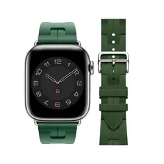 GENERICO - Correa Para Applewatch Y Watch Hermès 42-44-45-49mm Verde