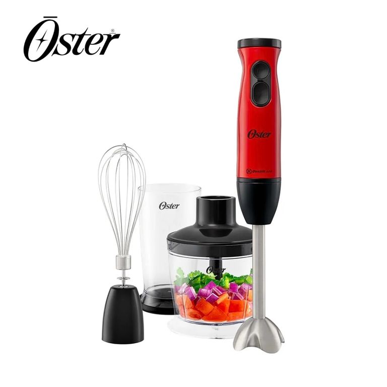 Batidora de Inmersión 400W CUCHILLA QUADBLADE rojo - FPSTHB460A