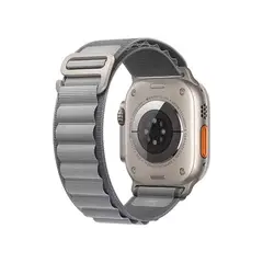 GENERICO - Correa Para Applewatch Y Watch Alpine Loop 42-44-45-49mm Gris