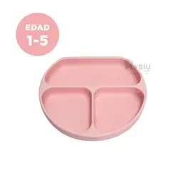 RYBIU IMPORT - Vajilla con Diseño Infantil en Rosado Y+Gift Stickers