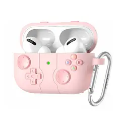 GENERICO - Funda Silicona para Air pods Pro 2da gen Rose Game
