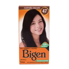 BIGEN - Tinte de Cabello en Polvo Castaño Oscuro 47 Sin amoníaco