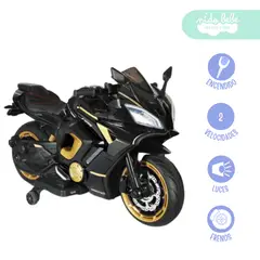 GENERICO - Moto a Bateria R9 super Jamp Black