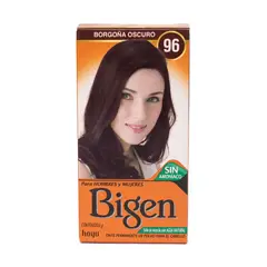 BIGEN - Tinte de Cabello en polvo Borgoña Oscuro 96 Sin amoníaco
