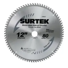 SURTEK - DISCO PARA SIERRA CIRCULAR 7-1/4" x 40 DIENTES - SURT120602