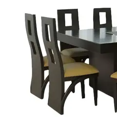 HOGAR & SPACIOS - HYS COMEDOR 8 SILLAS NUBERG MAIZ