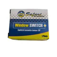 SAFARI - Botón de lunas eléctrica 5 pines