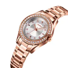 SKMEI - RELOJ 1534 ORO ROSA CORREA ACERO PARA MUJER