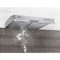 SOLE - Campana Extractora 60cm Roma TURE15CO 3 Niveles de Extracción