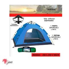 NO LOGO - Carpa Automática 4 Personas