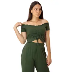 GENERICO - Conjunto 2 piezas Mujer en Rib Ally Unifit