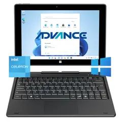 ADVANCE - Notebook 2 en 1 CN4058 10.1" Celeron N4020 1.10 GHz 8GB RAM 128GB Pantalla touch