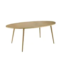 HOGAR & SPACIOS - HYS COMEDOR 6 SILLAS ALBA MADERA