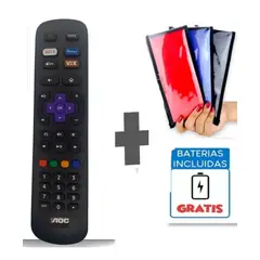 GENERICO - Control Remoto Caixun Roku Tv + Funda