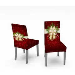 GENERICO - Funda Navideña Para Silla Pack x8