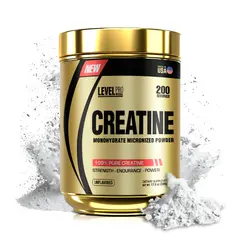 LEVEL PRO - Creatina 500 g - Creatina Monohidratada y Micronizada