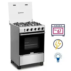 MIRAY - Cocina a GLP Olmo 4 Hornillas