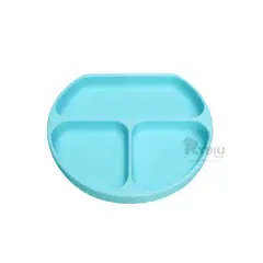 RYBIU IMPORT - Vajilla con Base Infantil en Celeste Y+Regalo Stickers