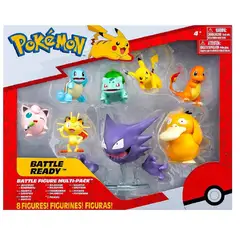 POKEMON - Set de 8 Figuras de Batalla Edicion Hunter