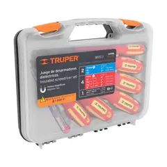 TRUPER - JUEGO 7 DESARMADORES DIELÉCTRICOS 1000V 14196