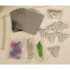 GENERICO - Cubo Lampara de Tulipanes Infinito Multicolor para Armar