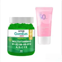 GENERICO - MULTIVITAMINAS B1-B2 GOMITAS SOTTCOR + REGALO BLOQUEADOR JAPAN SAKURA