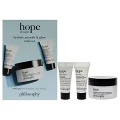 PHILOSOPHY - Set Mini Hope In A Jar Hidratante-Suavizante y Radiante 3Pc