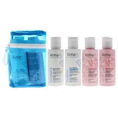 ALMA K - Kit de Esenciales de Cabeza a Pies para Viaje 4Pc