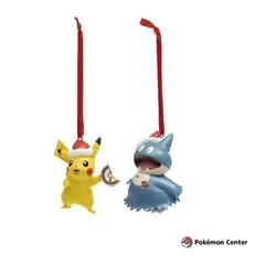 POKEMON - Pikachu y Munchlax Adorno Navideño