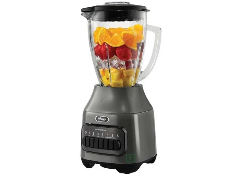 Licuadora Oster® 1.5L con 6 Velocidades BLSTPEG GPB Gris