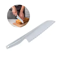 HYGGE - Cuchillo Dentado de Acrílico para Postres