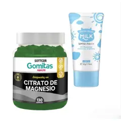 GENERICO - CITRATO DE MAGNESIO GOMITAS SOTTCOR + REGALO BLOQUEADOR ACLARANTE MILK