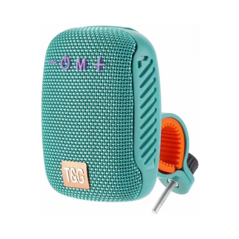 Parlante para bicicleta altavoz inalámbrico Bluetooth color verde