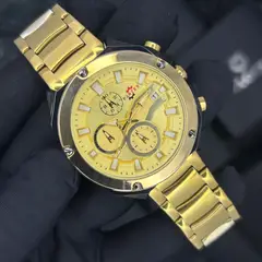 GENERICO - Reloj Panzer Elegante Dorado- PAN-17