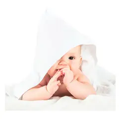 GENERICO - Toalla Con Capucha Para Bebe color Azul