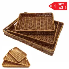 INSPIRA MARKET - Bandejas porta alimentos transportador azafate