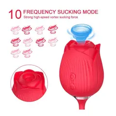 GENERICO - JUGUETE SEXUAL PARA PAREJAS VIBRADOR SUCCIONADOR DE CLITORIS PUNTO G