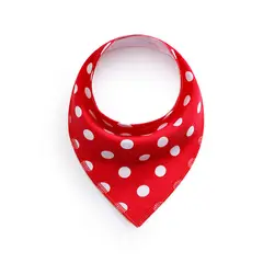 GENERICO - BANDANAS PARA BEBES DE ALGODON - ROJO