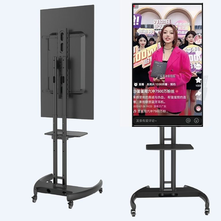 Rack Soporte De Pedestal Giratorio para TV 32 a 75- SPG1520