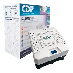 CDP - ESTABILIZADOR R-AVR1808I 1800VA/1000W 8 SALIDAS